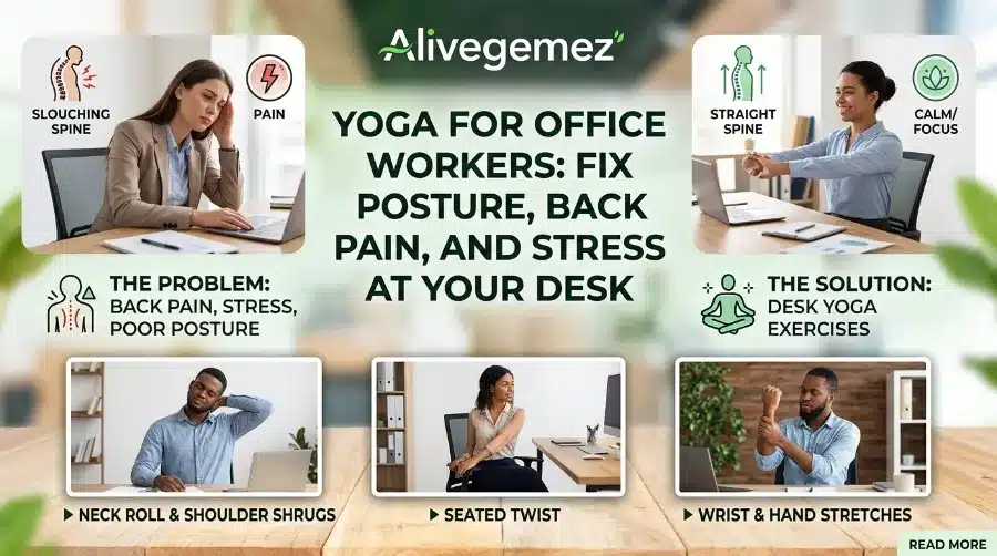 yoga office workers posture