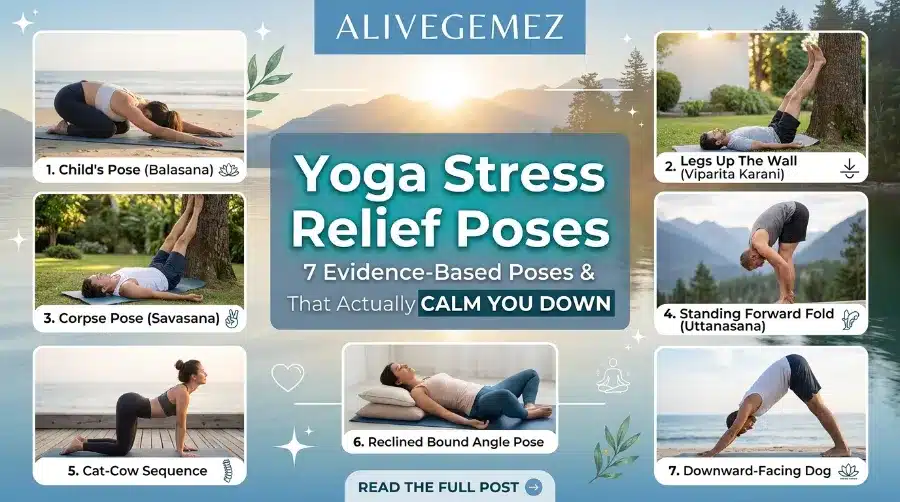 yoga stress relief poses